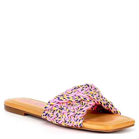 Gianni Bini Shoes - ✅Send me an offer! Gianni Bini Bradyn Woven Band Square Toe Sandals NEW